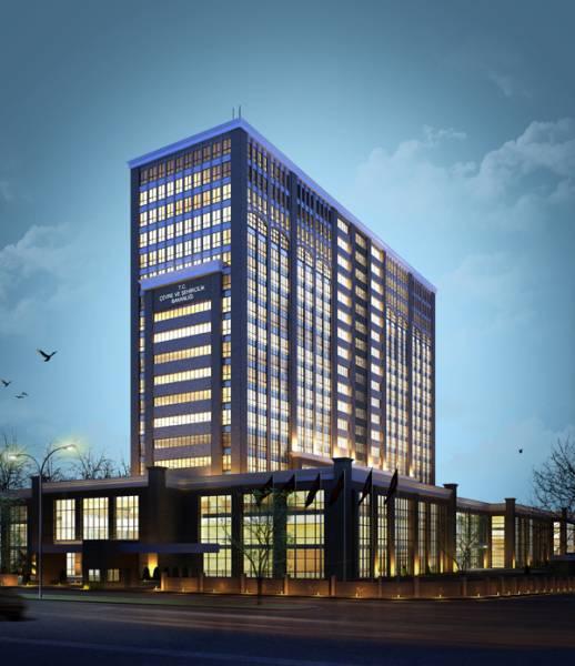 Ministry of Environment and Urbanization Service Building Ground Floor - Image 1